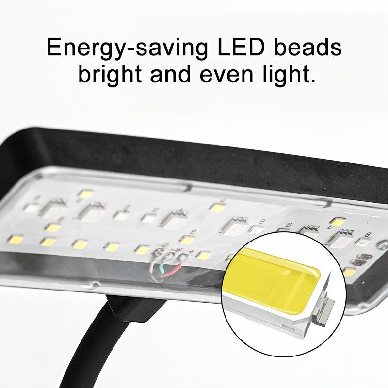 Dimmable Aquarium Light, 360° Rotatable Design, Full Spectrum, Ideal for Aquatic Plant Growth, Battery-Free