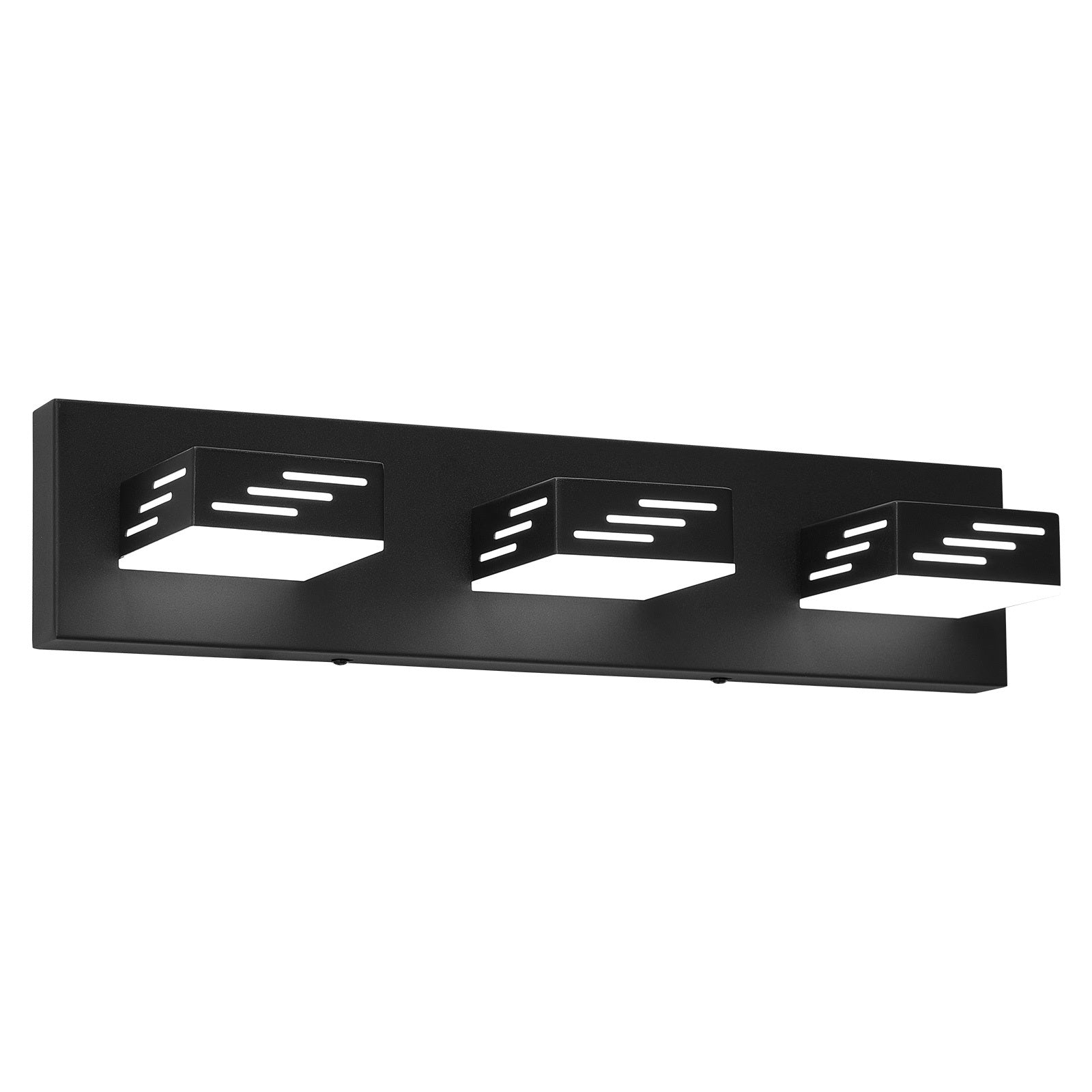 VEVOR 3/4/5/6-Light LED Modern Bathroom Wall Lamp 19.69/25.6/33.5/40.2-Inch Wall Light