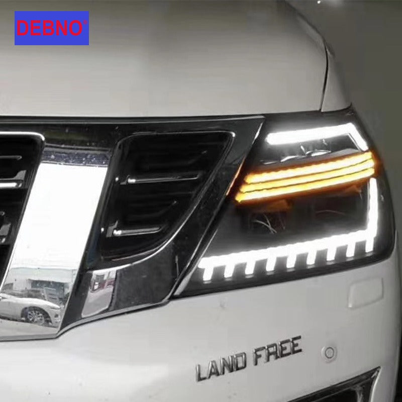 New Plug-and-Play LED Headlight Upgrade Kit for Nissan Patrol Y62 2012-2019, Headlight Auto Parts