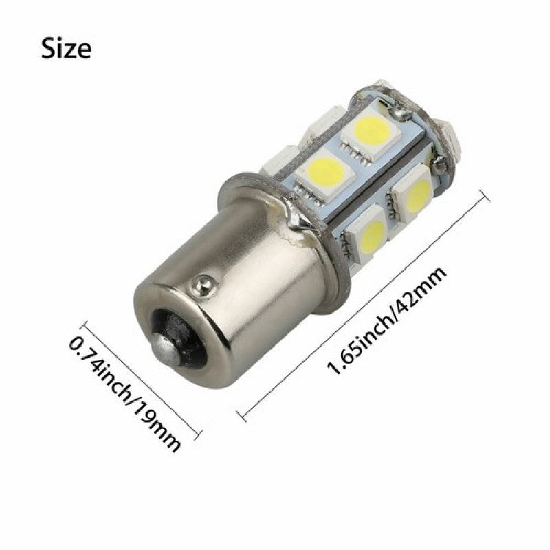 10-pack super white light 1156/1141 type 13 SMD beads RV camping trailer LED interior bulb