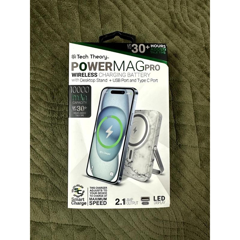 TECH THEORY POWER MAG PRO WIRELESS CHARGING BATTERY - WHITE
