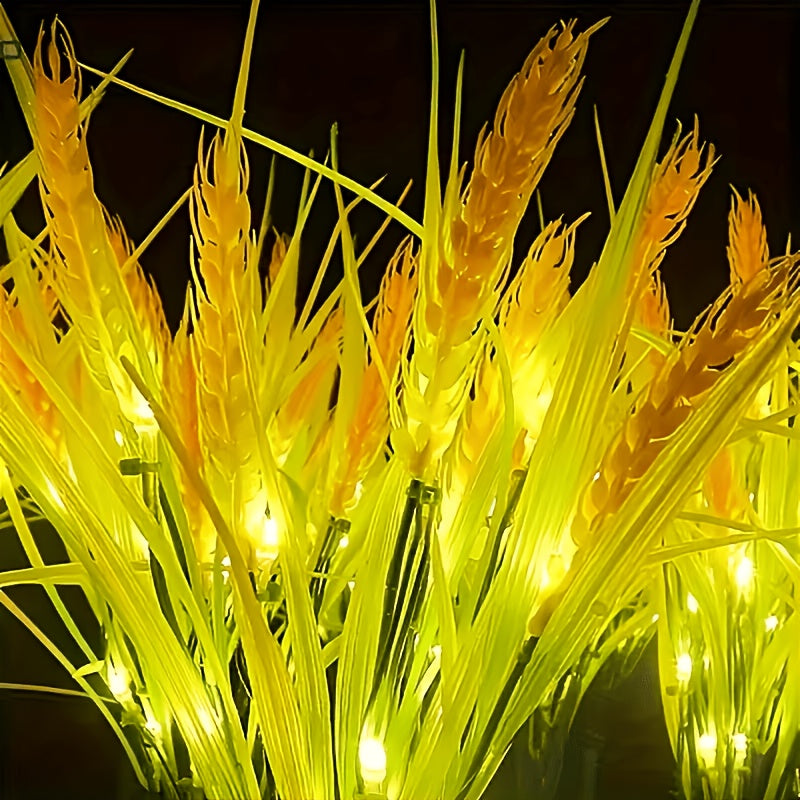 Solar Glowing Wheat Ear Light, Perfect for Field, Garden, Camping Decorative Ambient Light, Gift Giving