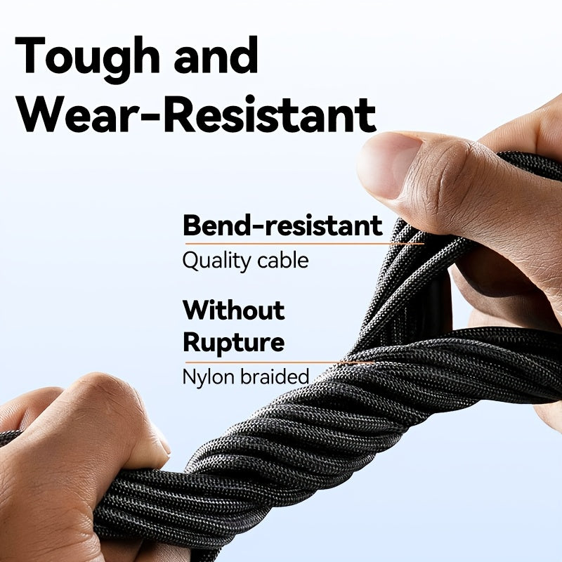 [Type C Charger Block Adapter] 45W Fast Charging Cable, Type C Charger, 90° Right Angle Type C to Type C Cable Braided, for iPhone 15-17series Only- Perfect for Halloween, Christmas, Holiday Gift
