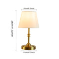 Detachable bulb high-low wireless table lamp, rechargeable and portable, stepless dimming, suitable for various scene ambiance adjustment, romantic and warm gift lamp