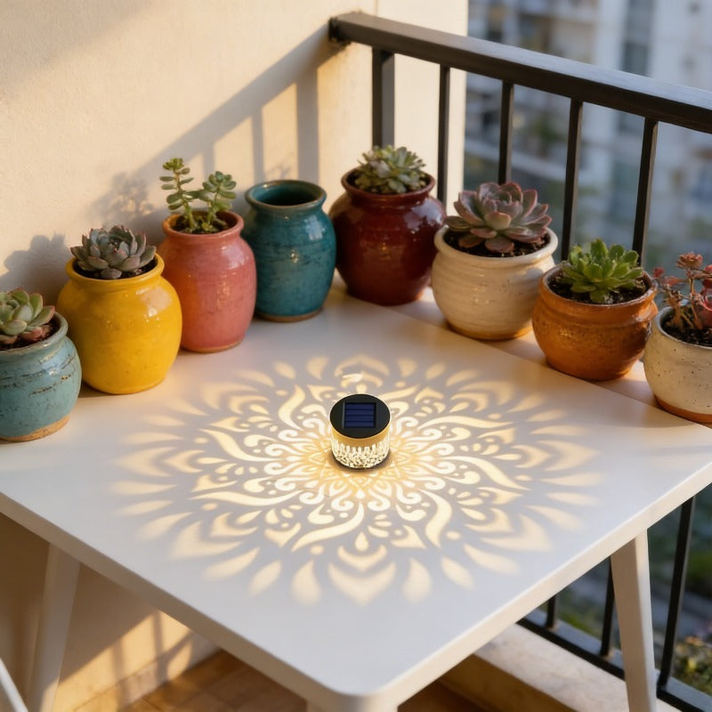 Solar Lotus Light, Lotus Design, Garden Decoration, Courtyard Decoration, Outdoor Decoration, Wall Solar Decoration