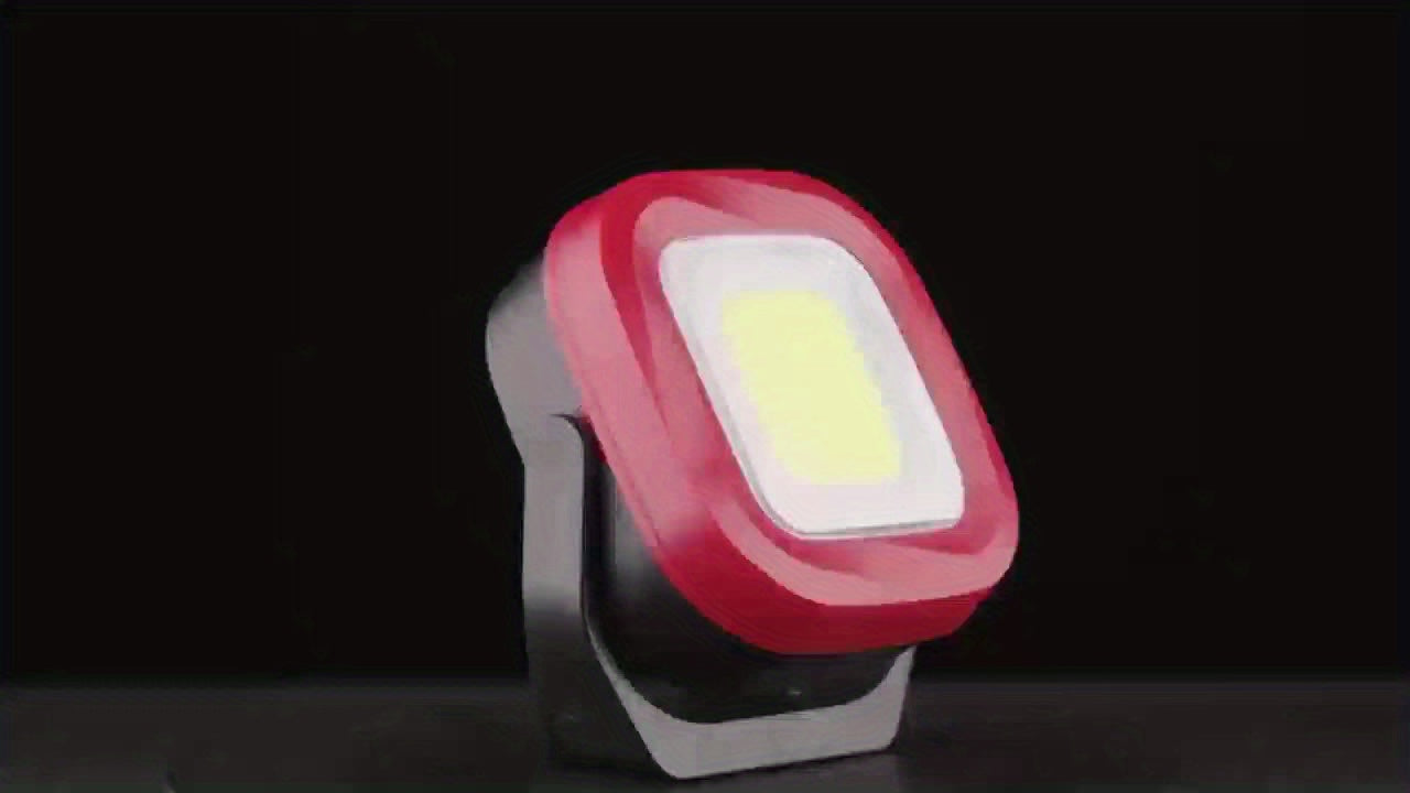 2000mAh Lithium Battery Work Light, Long Lasting Rechargeable LED Auto Repair Lamp, Shockproof Drop Resistant Design