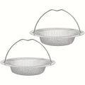 2-Pack Kitchen Drain Strainers – Anti-Clog Stainless Steel Sink Drain Traps, Fits Various Diameters, Mesh Design for Kitchen & Bathroom – Mother's Day Gift, Ideal for Easter, Valentine's Day & Birthdays