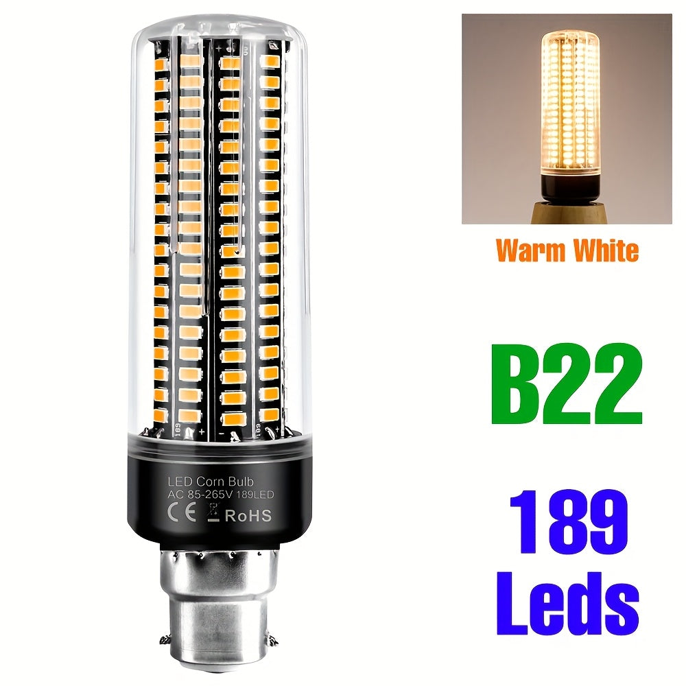 LED bulb E26/E27 corn light E14 indoor spotlight B22 ceiling light AC85-265V candle light 220V recessed downlight 110V flicker-free eye-protection pendant light for living room kitchen bedroom bathroom office