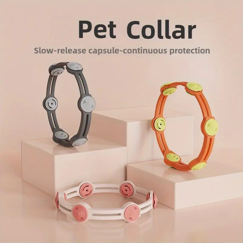 猫狗用三档可调节项圈，宠物项圈（可用于驱虫用途，本产品只包含项圈和针筒，驱虫药需客户自购）
