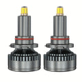 2个H7 LED 360 H1 HB3 HB4 LED H11 H8 9006 9005 汽车大灯灯泡，12V 3D芯片，近光，远光/近光，白天/黑夜视觉，适用于大多数汽车，卡车，SUV，摩托车，照明配件，无需电池