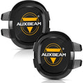 P4 Series 4 Inch Round Light Cover Black Lens Protective Cap Offroad Light Bar Cap Driving Fog Light LED Bulb Cover 2 Pack