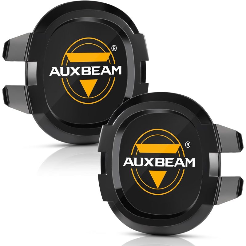 P4 Series 4 Inch Round Light Cover Black Lens Protective Cap Offroad Light Bar Cap Driving Fog Light LED Bulb Cover 2 Pack