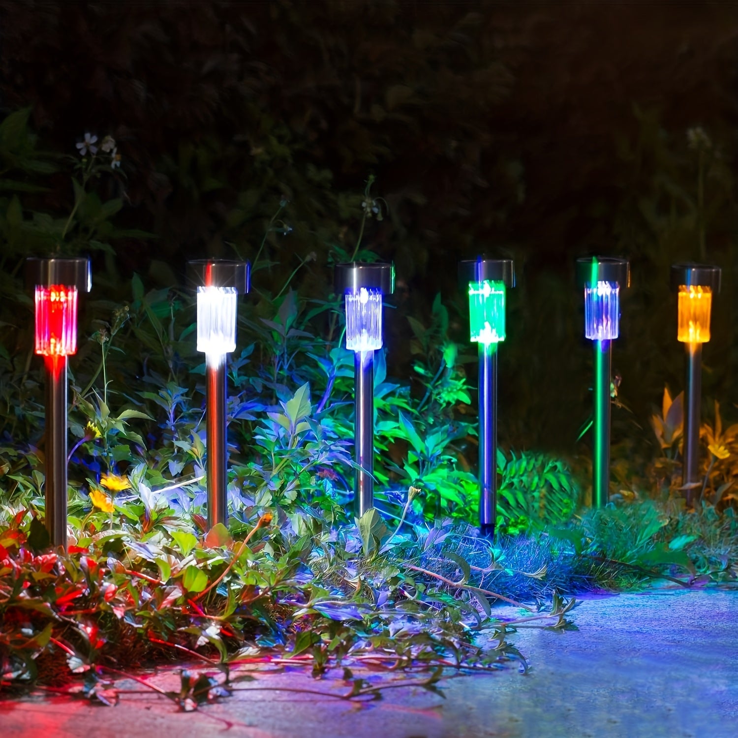 Super Bright Solar Lights, Available in 10, 20, 30 or 40 Packs, Perfect for Decorating Gardens During Halloween, Christmas and New Year. These Amazing Multi-Pack Landscape Lights Provide Dusk-to-Dawn Illumination for Over 12 Hours