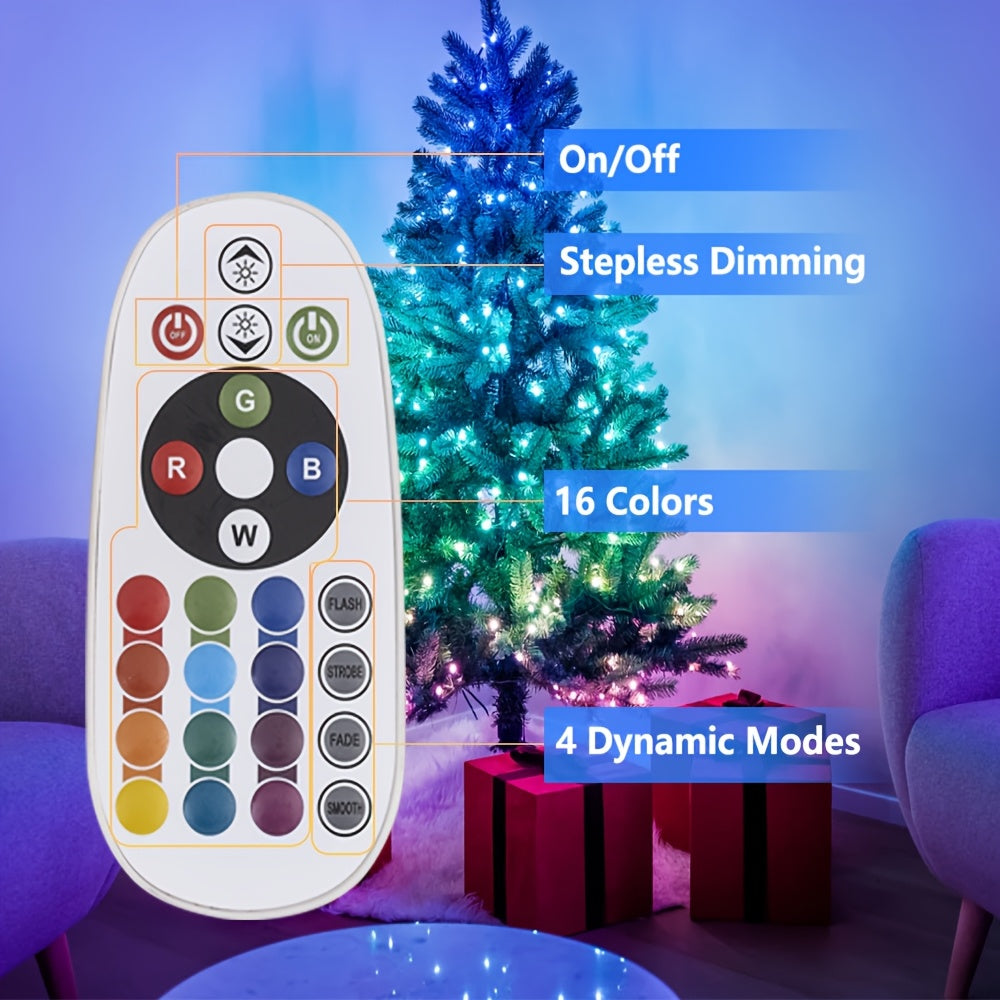 RGBW Indoor Spotlight, Multi-Color Changing Wall Light with Touch and Remote Control, Mini Spotlight, Dimmable LED Plant Spot Light, Art Decorative Light