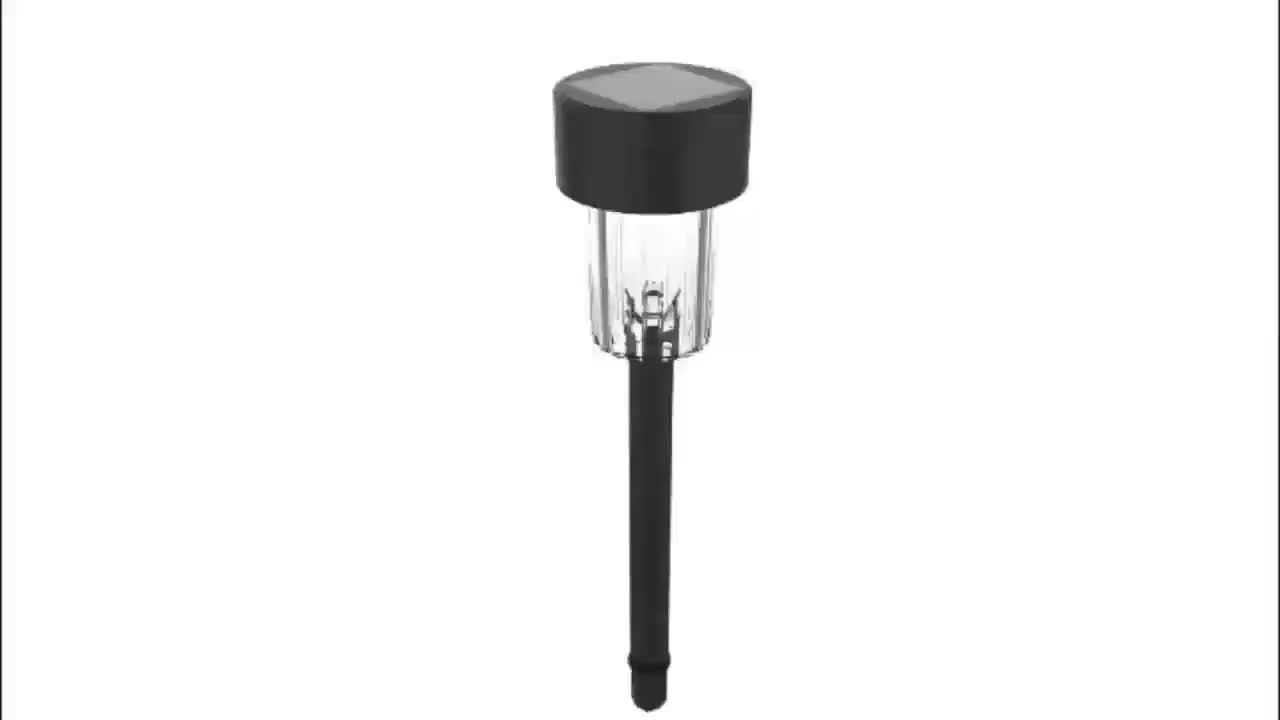 10-Piece Outdoor Stainless Steel Solar LED Light Set. Garden Decoration, IPX4 Waterproof Rating Solar Landscape Light. Suitable for Patio, Lawn, Walkway, Courtyard, Garden, Festivals, Parties, Gatherings