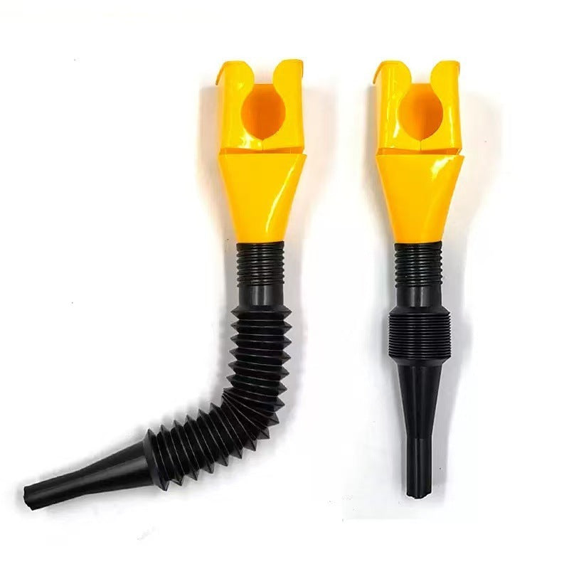 Hands-Free Convenient Square Oil Filling Funnel – Snap-On Buckle Funnel, Car Oil Refill Tool