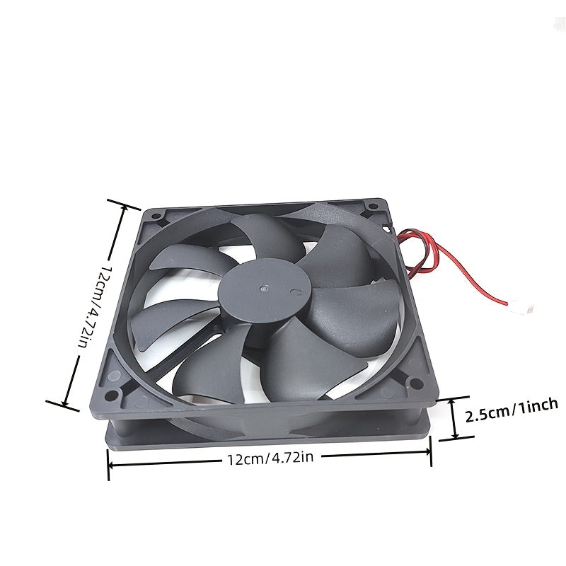5V 12V 24V Computer Cabinet Cooling Fan, 5/6/7/8cm 3.54Inch 4.72Inch High Airflow Inverter Silent Power Supply Fan