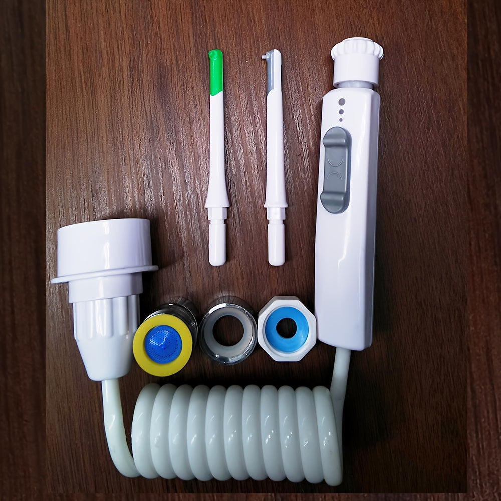 水龙头冲牙器成人家用水牙线洁牙器口腔清洁不用电不灌水不易坏