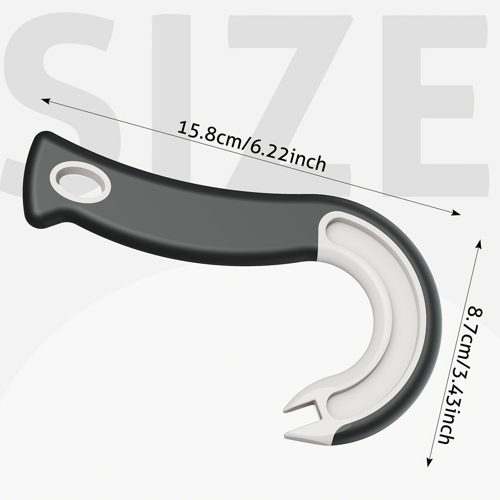 New Easy-Grip Can Opener – Durable Plastic Material, Perfect for Home & Restaurant Use, Great for Christmas Parties