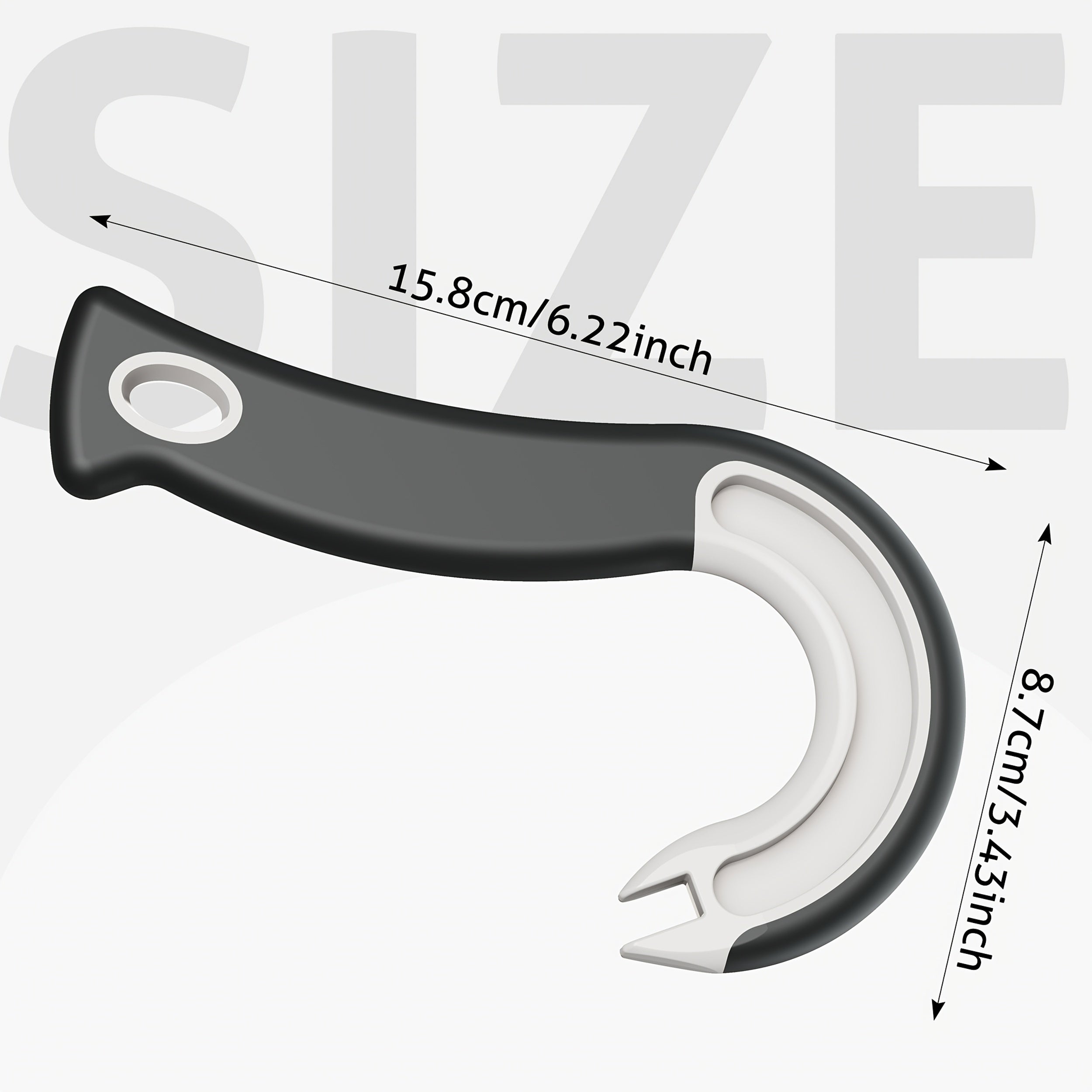 New Easy-Grip Can Opener – Durable Plastic Material, Perfect for Home & Restaurant Use, Great for Christmas Parties