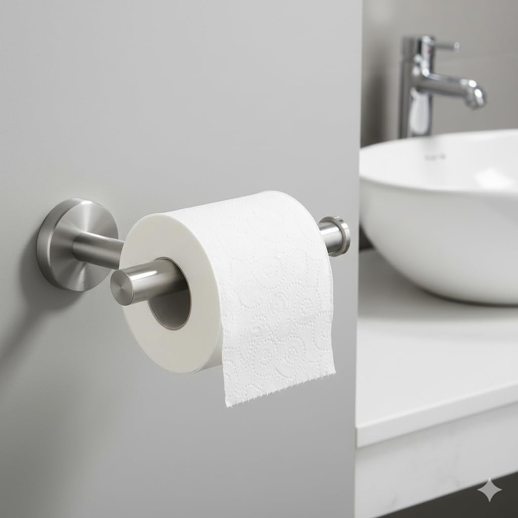 Non-Slip Toilet Paper Holder for Bathroom - High-End Wall Mount, Easy Roll Fixing, Durable & Fade-Resistant, for Home & RV, Practical & Stylish Storage, Multiple Styles & Colors Available