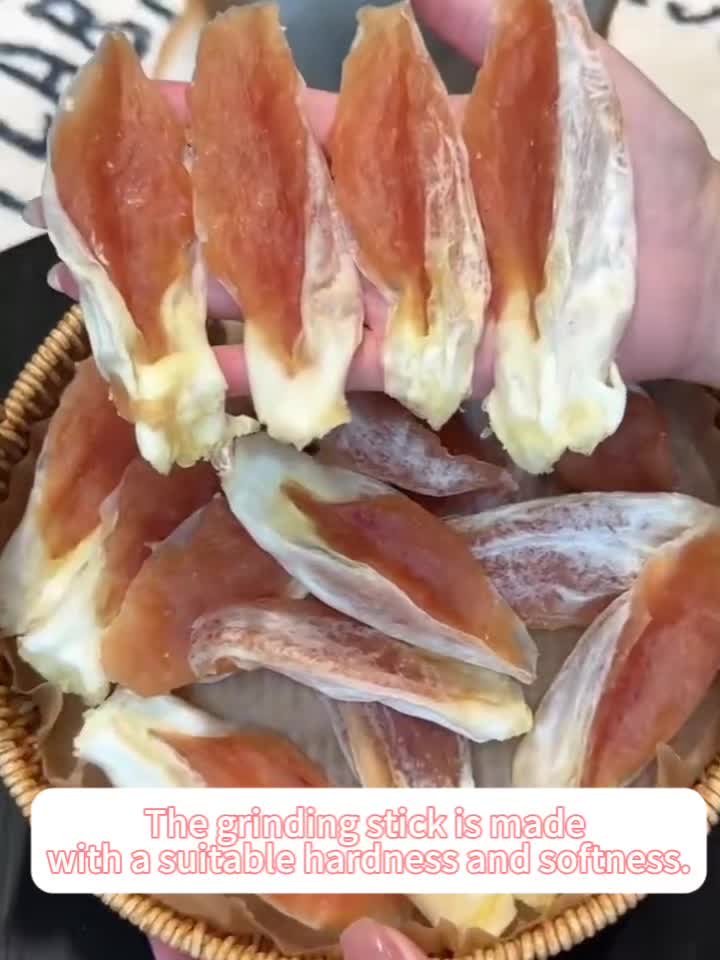 酥脆耐嚼兔耳雞肉雙拼，鎖住天然風味與口感，每一口都融合了酥脆與耐嚼，堪稱助燃能量、增進互動的絕佳零食，為愛寵提供每日高頻獎勵