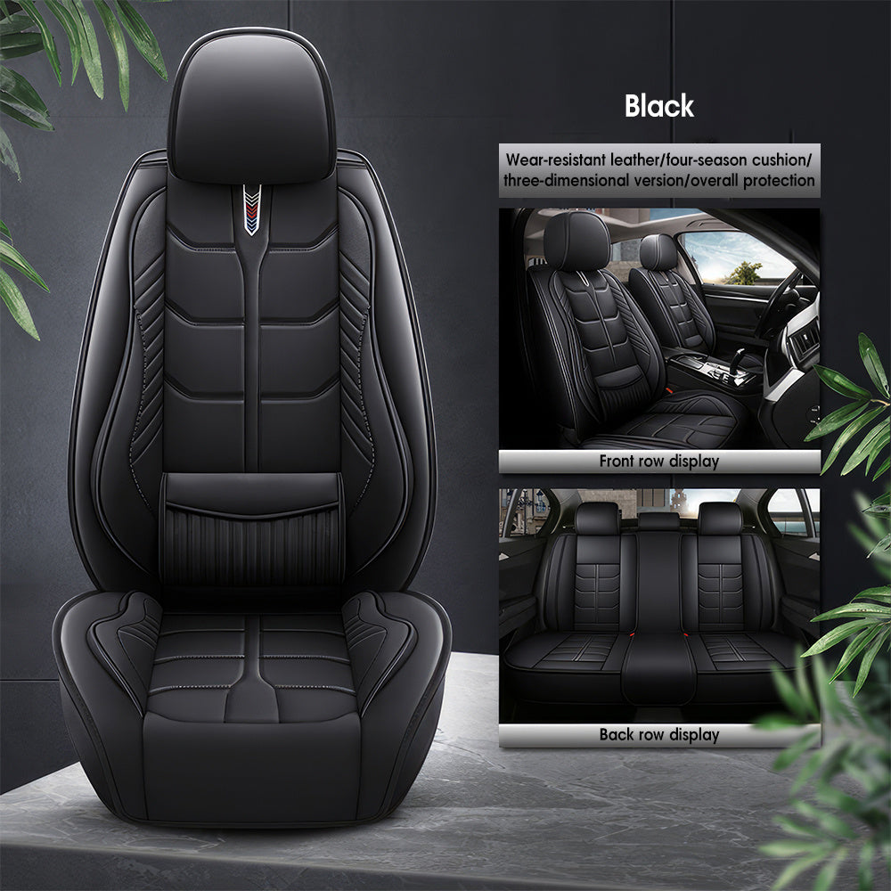 Full Coverage Car Seat Covers, Seat Covers for Sedan, SUV, Pickup Truck, Auto Seat Covers, Car Seat Cushions, 5-Seat Multi-Color Options Seat Covers