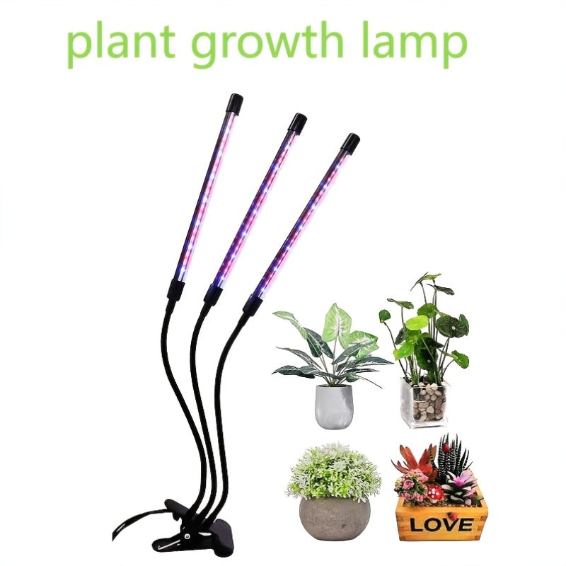 Multifunctional Adjustable Full Spectrum Plant Grow Light, User-Friendly Design, Perfect for Home Gardening and Indoor Plant Growth