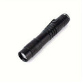 Compact Aluminum Alloy LED Flashlight Pen Style Design For Home & Outdoor Use Powered By AAA Batteries Battery Not Included