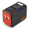 296/167Wh 帶 60/30W 太陽能板或行動式電源站 296Wh 300W/167Wh 100W/88Wh 100W，露營便攜電源帶交流輸出 2*110V，USB QC3.0 太陽能發電機適用於露營旅行家庭應急禮品