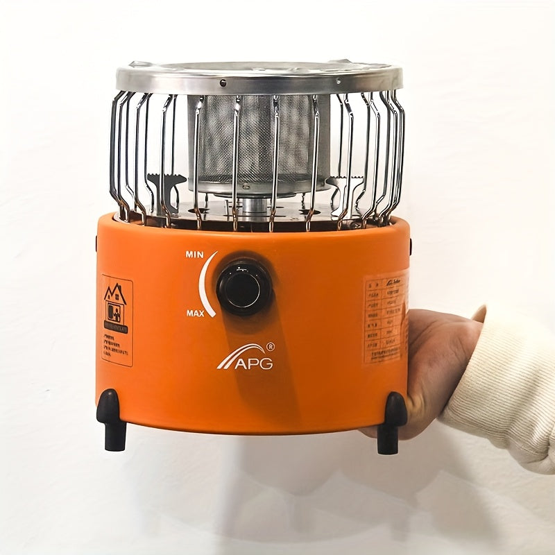 Portable Propane Heater Stove - 9,000 BTU Propane Heater - Multi-Functional Indoor/Outdoor Use, Durable Metal Construction, No Electricity Required, Foldable Legs, Ideal for Camping, Hiking, Picnic & Winter Heating
