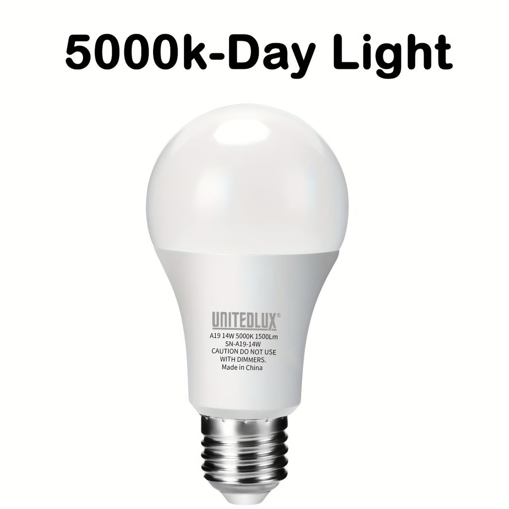 Factory direct source, available for US, Canada, Japan, working voltage drop-down page insufficient, 8-pack daylight/warm white bulbs 8pcs A19 14W LED Light Bulbs, 100W Equivalent, 1500 Lumens CRI 90+ Daylight 5000K / Warm White 3000K