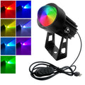 Indoor RGB Spotlight, Multi-Color Changing Wall Light, Mini Spotlight, Dimmable Color Changing LED Plant Spot Light, Art Decorative Light