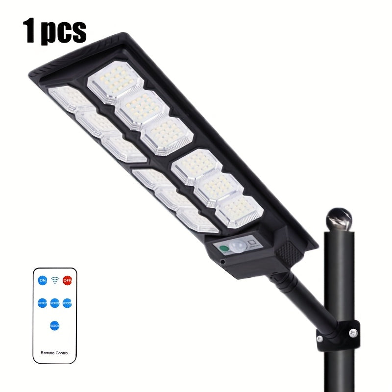 Solar Wall Light | LED Outdoor Street Light 96/192 LED Beads | IP65 Protection Rating | Remote Control Included | High Brightness | Perfect for Garden & Courtyard Walls | Modern Solar Lighting Fixture, Perfectly Suited for Christmas, Halloween