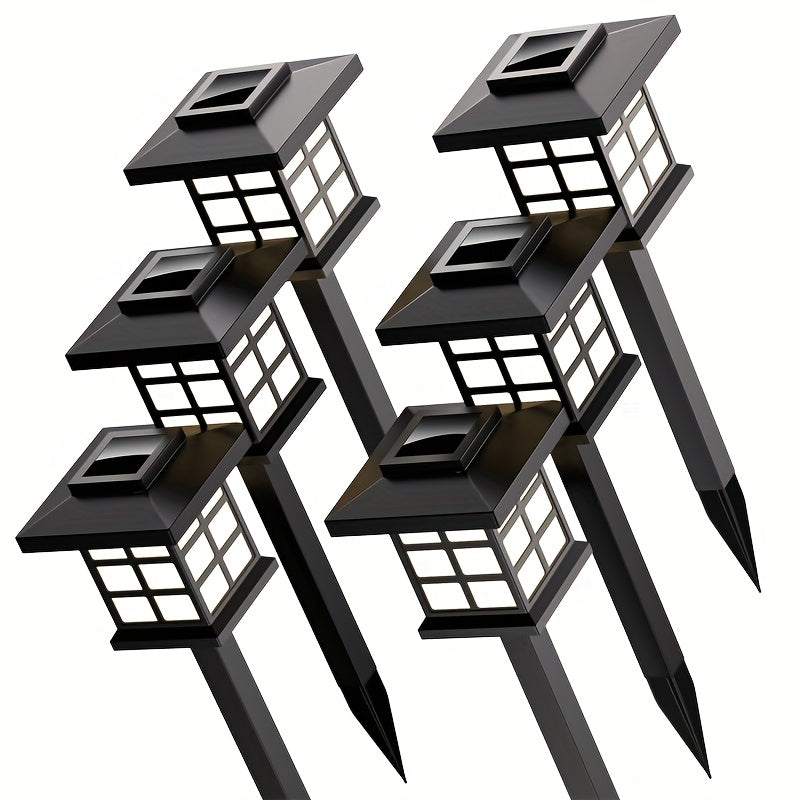 24/12/6 Pack LED High Quality Solar Lights, Suitable for Outdoor, Christmas Decoration, Illuminating Your Garden, Landscape, Pathway, Yard, Patio and Driveway Lighting (White/Warm/Color Light)