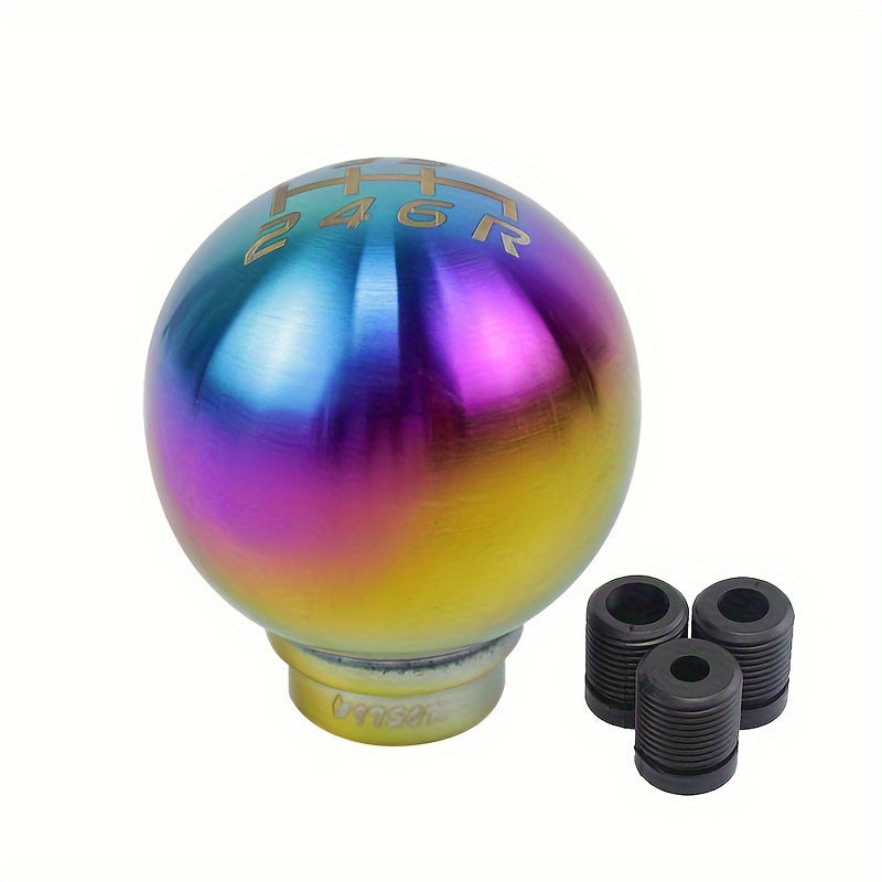 Universal Shift Knob, 5/6 Speed Design, Stainless Steel Material, Ideal Choice for Racing and JDM Enthusiasts, High Quality Knob