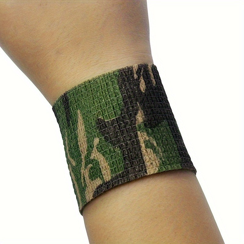 1卷（4.5米/14.7英尺）或多卷选项：5厘米宽自粘医用绷带 - 重型、透气、强力粘合与自粘胶带，适用于手腕、膝盖、脚踝、脚趾、手指、关节、扭伤、骨折、术后 - 多种颜色可选（绿色、蓝色、黑色、白色、灰色、棕色、米色）- 独立包装，卫生安全 - 适合运动及医疗使用