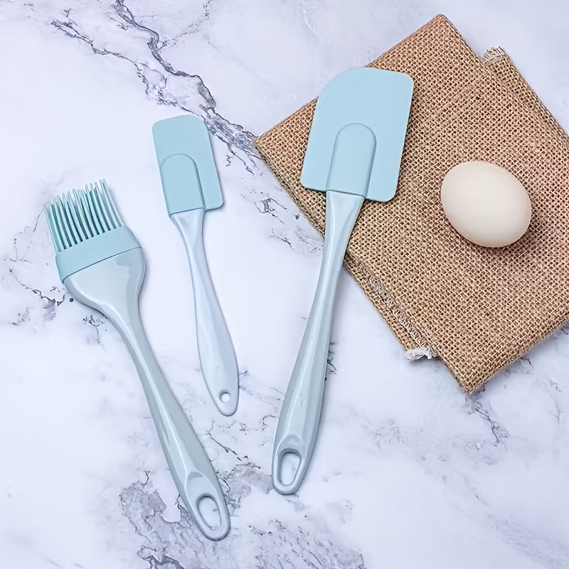 3-Piece Baking Decorating Set – Easily Smooth Cake Surfaces, Brush Sauces & Collect Batter – Makes Baking Process More Enjoyable