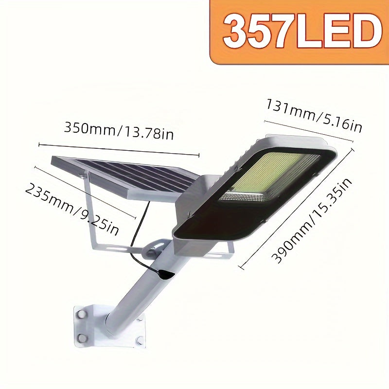 High Power Solar Street Light 6000mAh, Outdoor Garden Sunroom Remote Control, Waterproof Wall Light, Solar Street Light