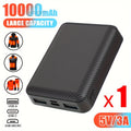 Ultra-Compact 10000mAh USB 5V/3A Power Bank with Dual USB-A Ports - Fast Charge External Battery Pack for Smartphones, Tablets & Heated Apparel Hoodies & Pants, Heated Jackets & Vests, Cooling Vests, Air Conditioning Clothes, Fan Vest Jackets