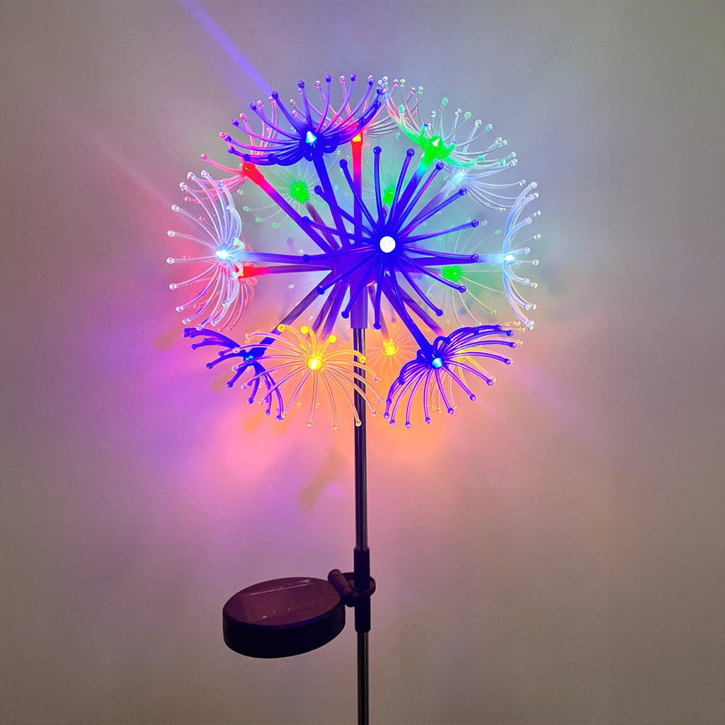 2件装太阳能蒲公英球地插灯