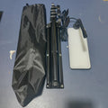 Adjustable metal hose camping light, outdoor camping light with telescopic stand, portable USB-powered LED work light