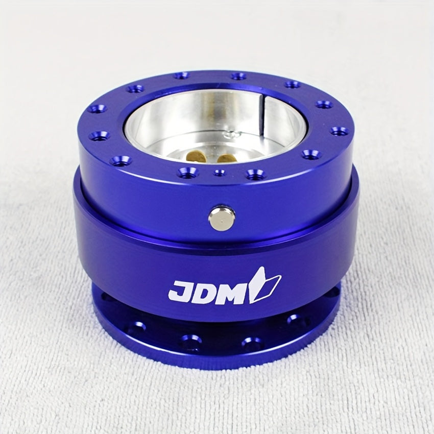 6×4 Ball Bearing Steering Wheel Quick Release JDM Snap-On Car Tuning Quick Release Steering Wheel Adapter Boss Kit Hub with Button
