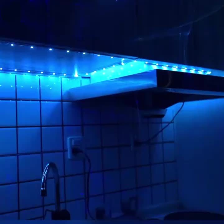 NBBUFF 卧室 LED 灯条，39.37英寸-1181.1英寸，RGB 灯带，带 44 键遥控器，颜色可调，USB 供电，适用于床头客厅，节日礼物，游戏派对装饰灯，电视背景灯，万圣节，婚礼酒吧装饰