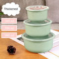 3 Pack Sealed Food Storage Containers, Fresh Keeping Small Bowls, Multi-size Airtight Food Containers