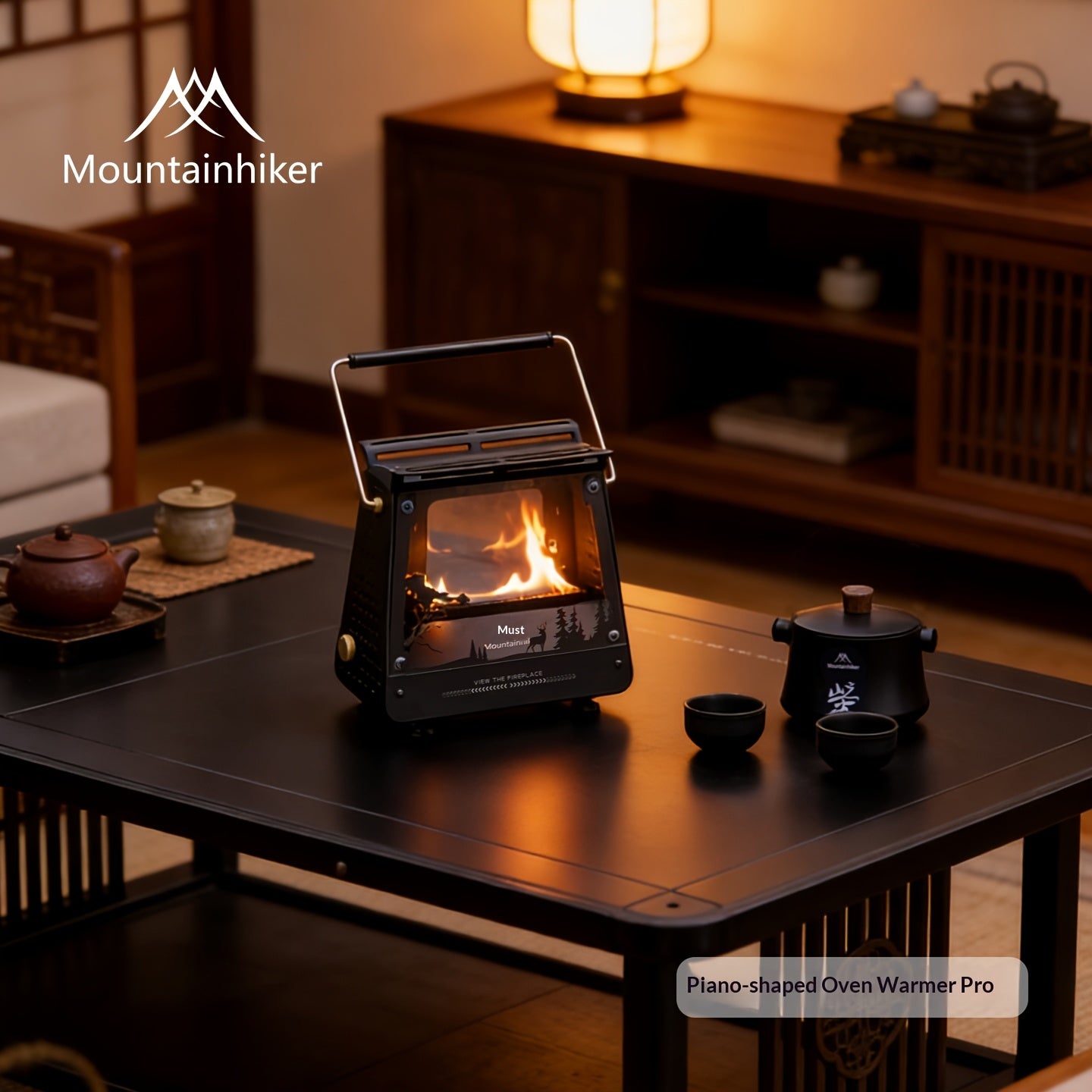 Portable Camping Stove – Heater Designed for Tent Heating, Outdoor Cooking, BBQ, Campfire, Fire Pit & Open-Fire Heating. Multi-Functional Stove for Camping, Hiking, Picnic, Travel & Outdoor Activities. For Cooking Only/