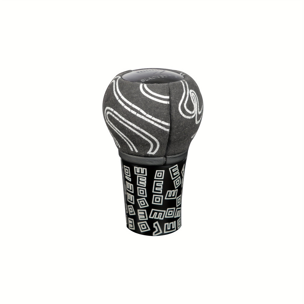 Graffiti MOMO Shift Knob for Most JDM Car Modification, Adapter Included for Installation