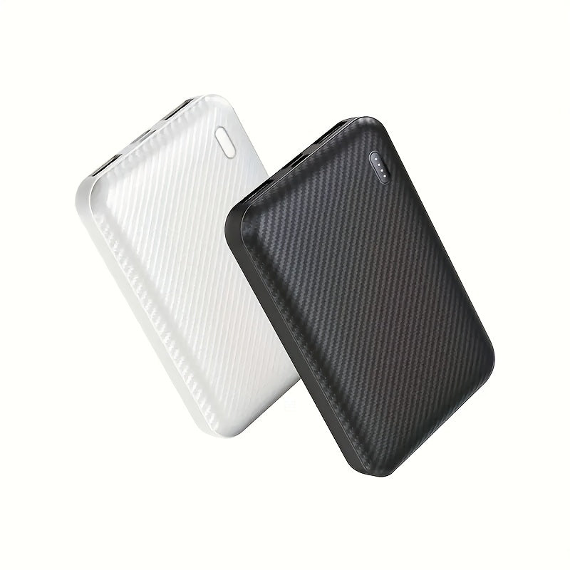 Super compact mini power bank charger 5000mAh, super mini 5V 2A high-density battery pack mobile phone charger, suitable for heating clothes, mobile phones, tablets, smart watches, etc. Gift choice for men and women