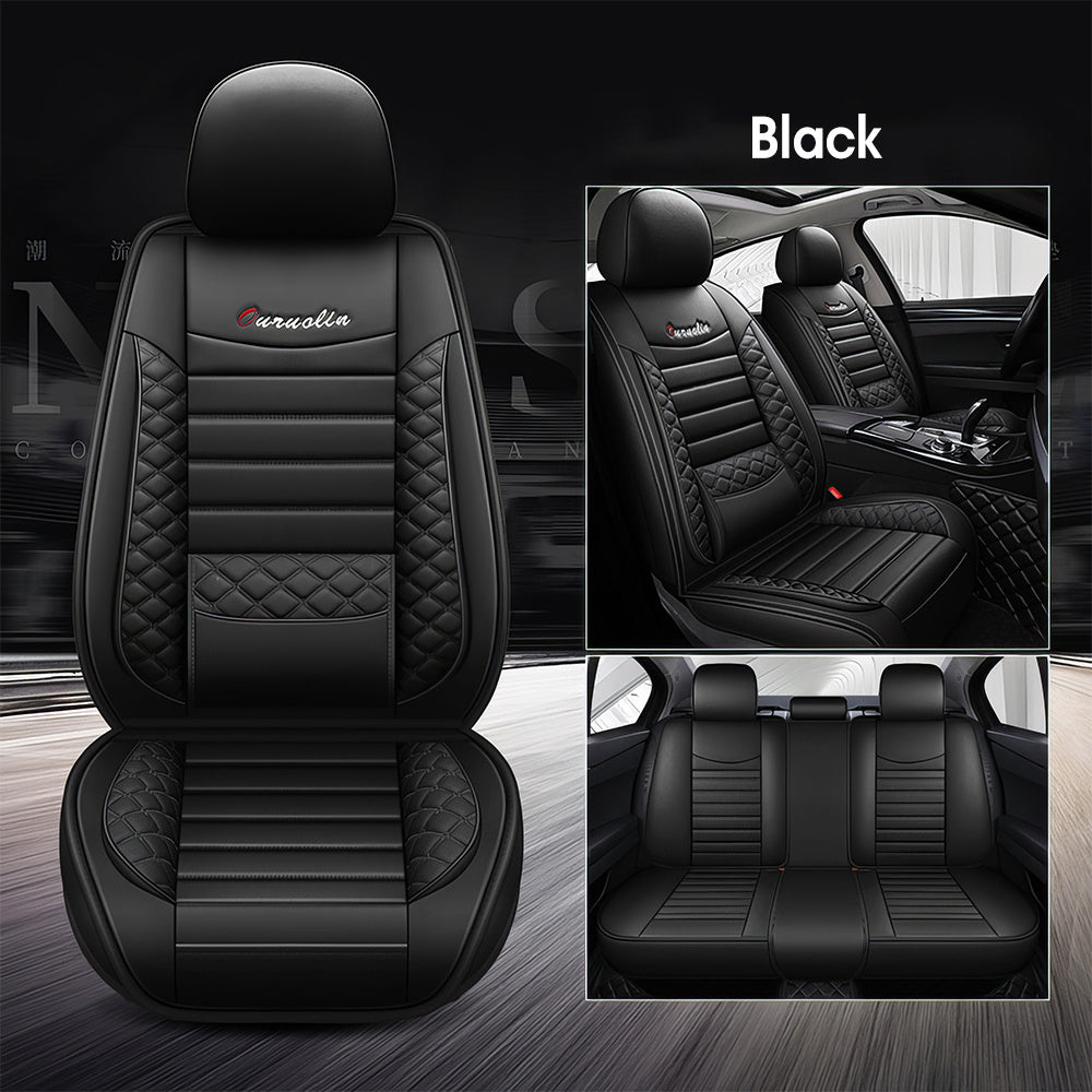 Full Coverage Car Seat Covers, Seat Covers for Sedan, SUV, Pickup Truck, Auto Seat Covers, Car Seat Cushions, 5-Seat Multi-Color Options Seat Covers