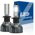 Erruson 2-Pack Dazzling Car Bulbs 9005/HB3 9006/HB4 H11 H4 H7 H1 High/Low Beam Dual-Use Turbo Light, 30000 Lumens 300W 3000K/4300K/6000K/8000K/25000K Car Light, 700% Brightness